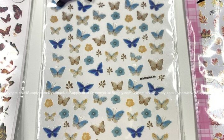 Butterfly Nail Stickers: Salon Workflow & Service Uses