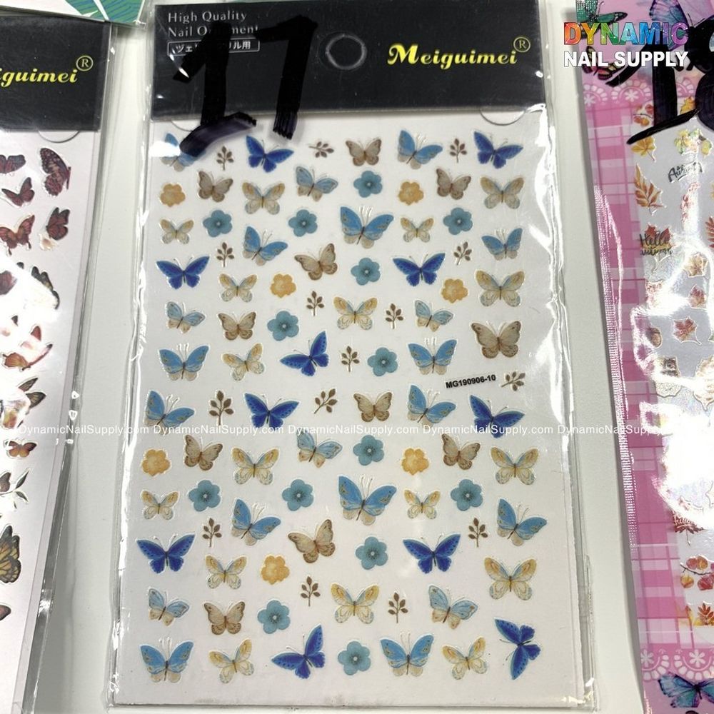 Butterfly Nail Stickers: Salon Workflow & Service Uses