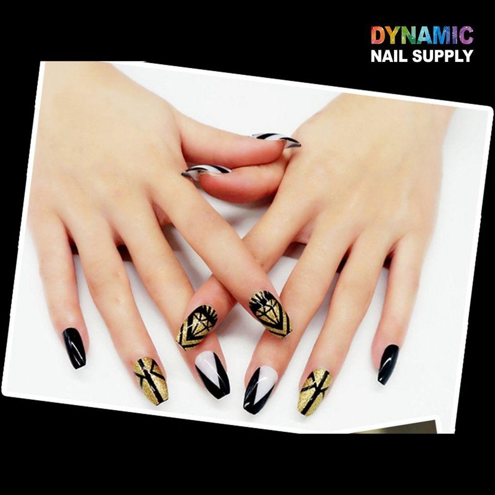 long coffin nail tips pack - 3