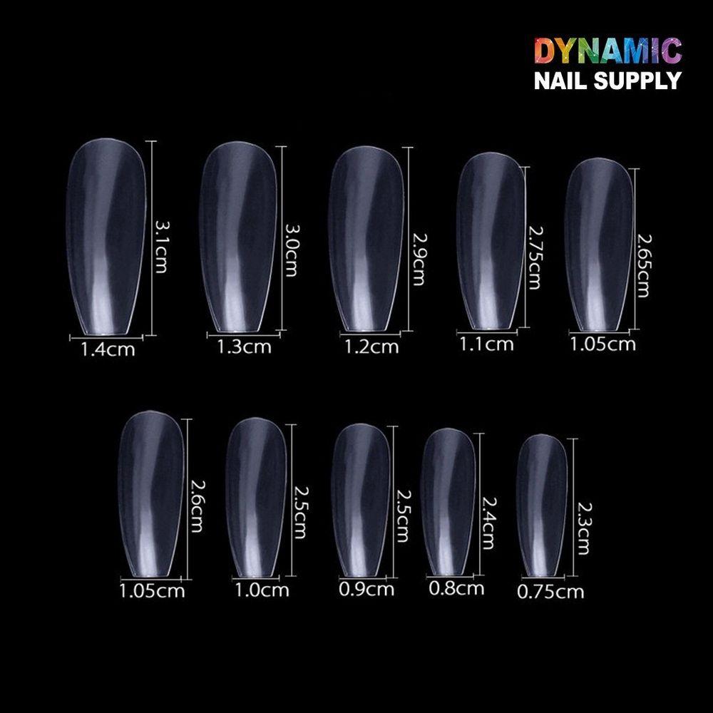 long coffin nail tips pack - 4