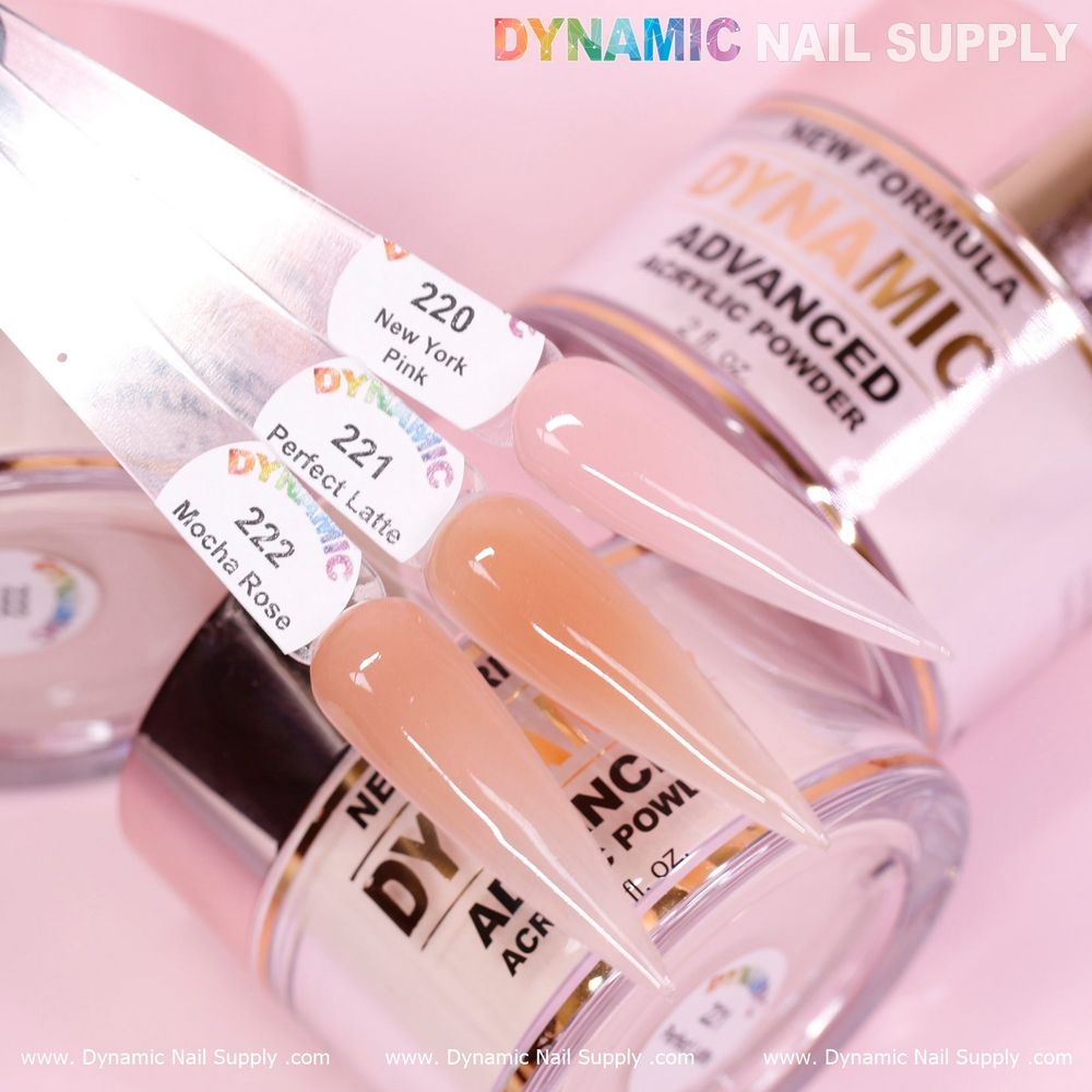New York Pink nude acrylic powder jar - 3