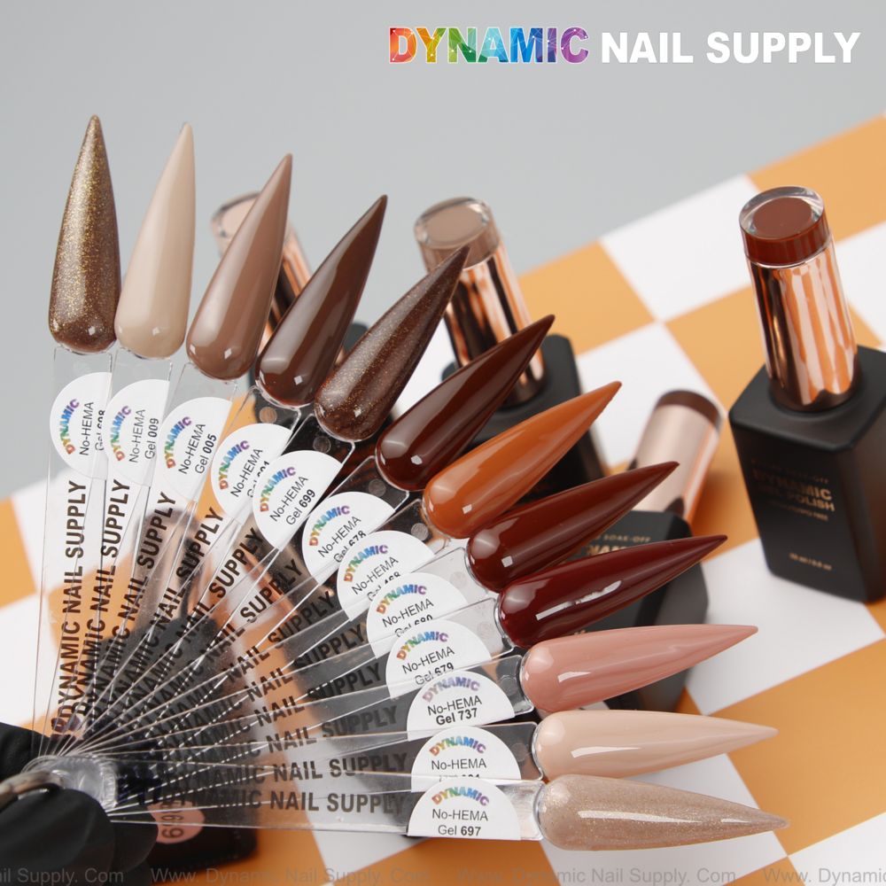 12 fall gel polish bottles - 2