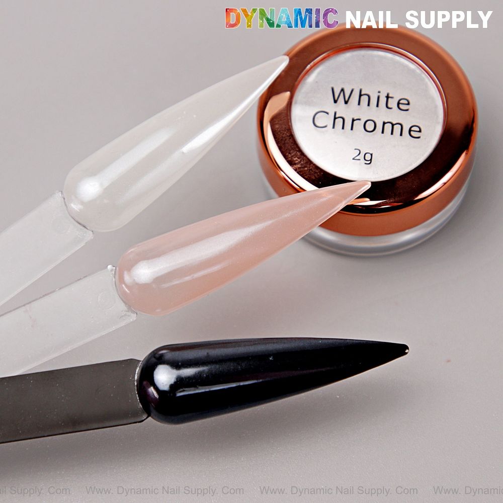 Salon-Quality Pearl White Chrome Powder: Step-by-Step Guide