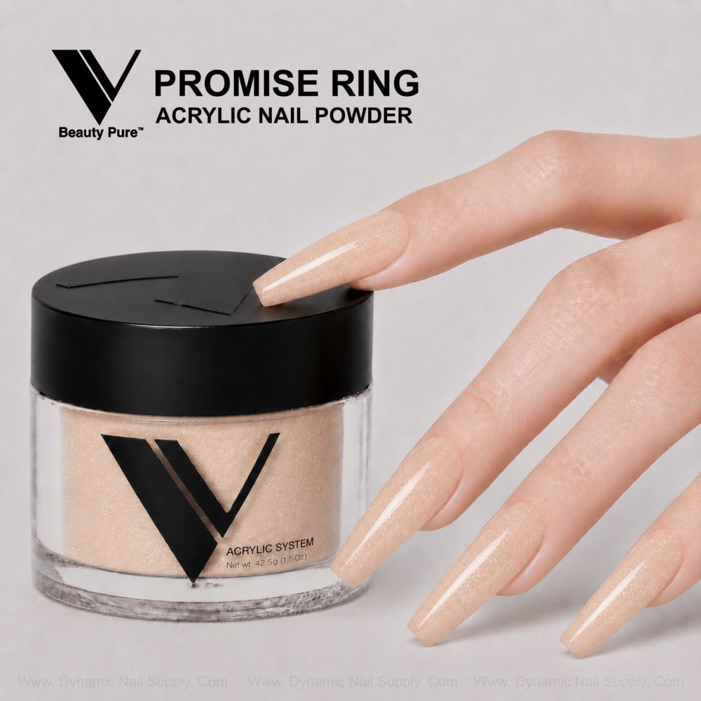 Promise Ring Acrylic Powder — Spring Pink Nail Trends
